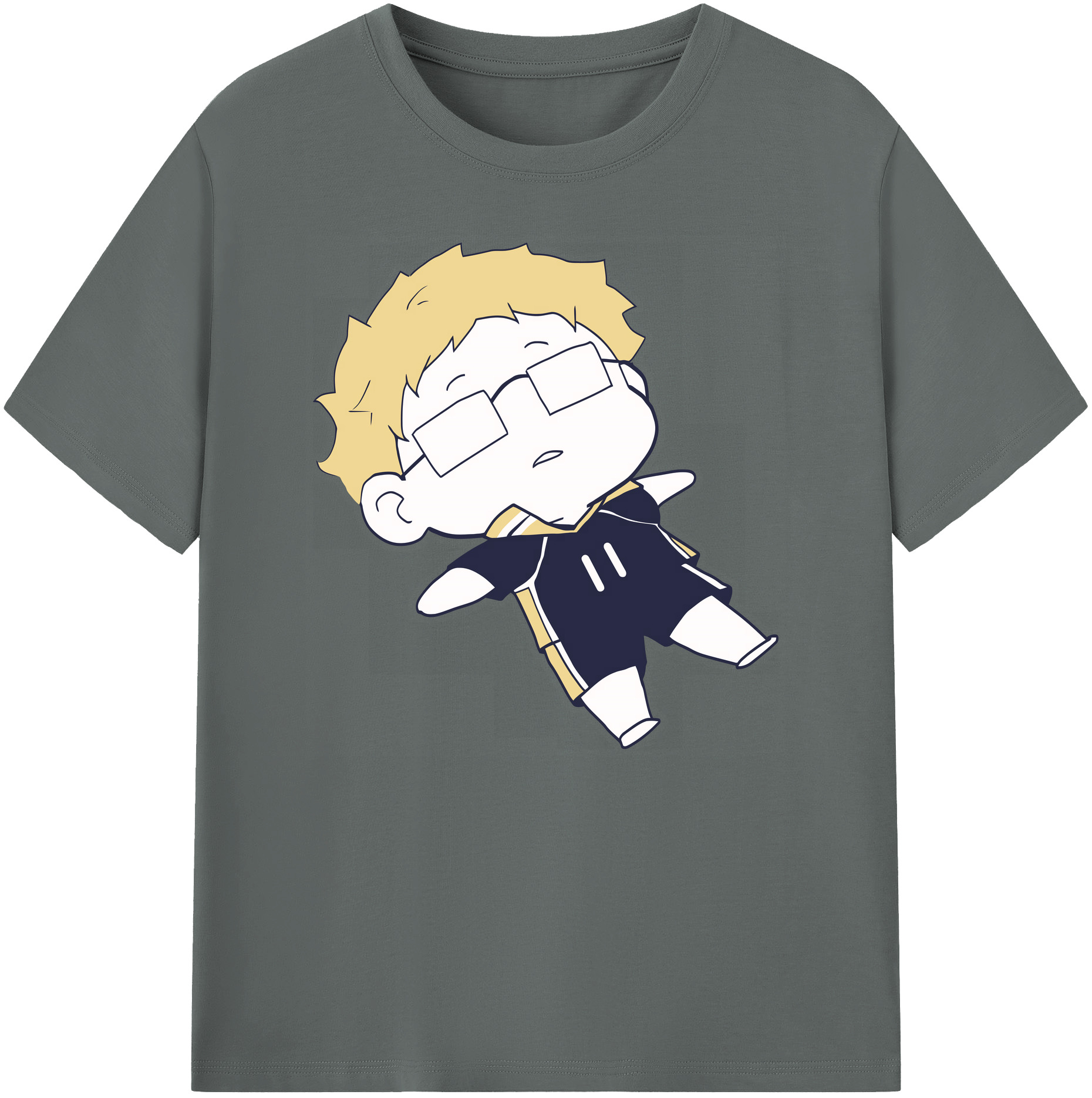 （画像用） ハイキュー!! Haikyu!! 綿100％ メンズ半袖Tシャツ｜肌触りやわらか＆通気性